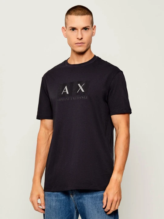 Zdjęcie produktu Armani Exchange T-shirt | Regular Fit granatowy