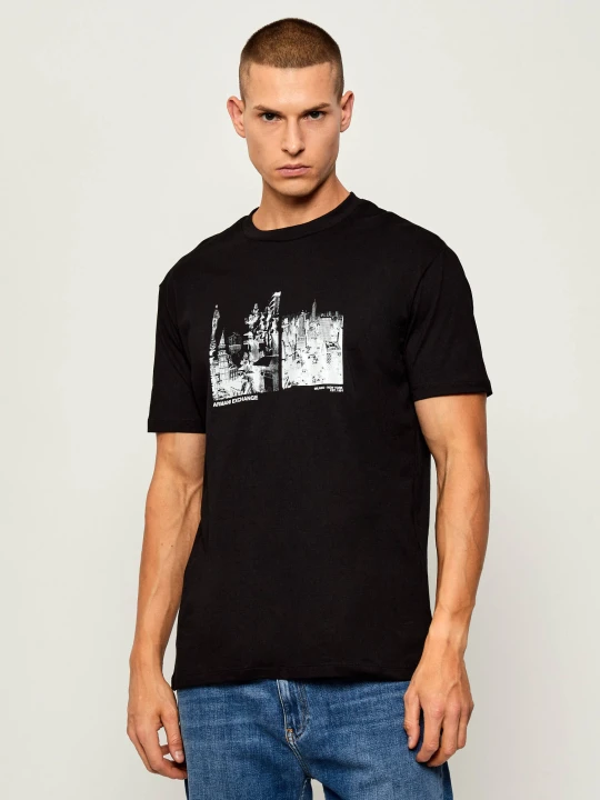 Zdjęcie produktu Armani Exchange T-shirt | Regular Fit czarny