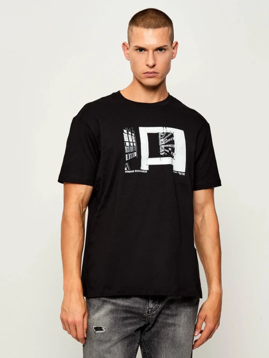 Zdjęcie produktu Armani Exchange T-shirt | Regular Fit czarny