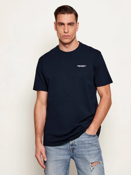 Zdjęcie produktu Armani Exchange T-shirt | Regular Fit granatowy