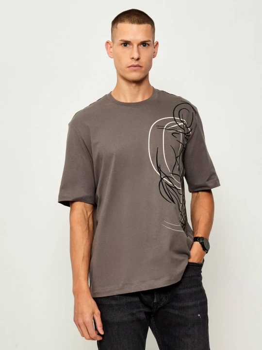 Zdjęcie produktu Armani Exchange T-shirt | Regular Fit szary
