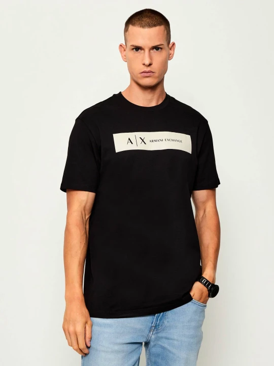 Zdjęcie produktu Armani Exchange T-shirt | Regular Fit czarny