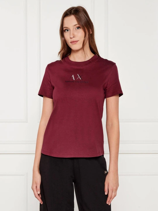 Zdjęcie produktu Armani Exchange T-shirt | Regular Fit bordowy