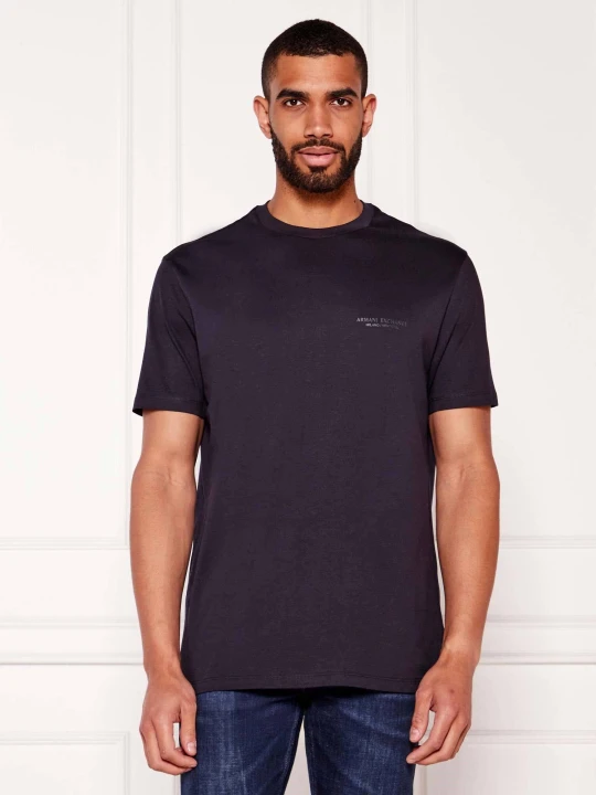 Zdjęcie produktu Armani Exchange T-shirt | Regular Fit granatowy
