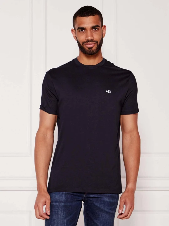 Zdjęcie produktu Armani Exchange T-shirt | Regular Fit granatowy