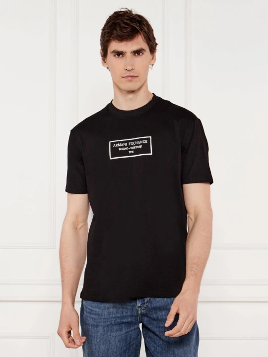 Zdjęcie produktu Armani Exchange T-shirt | Regular Fit czarny