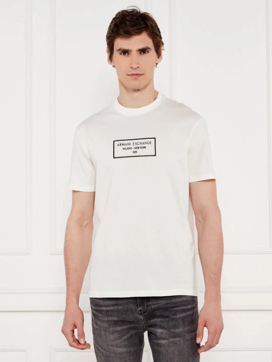 Zdjęcie produktu Armani Exchange T-shirt | Regular Fit ecru