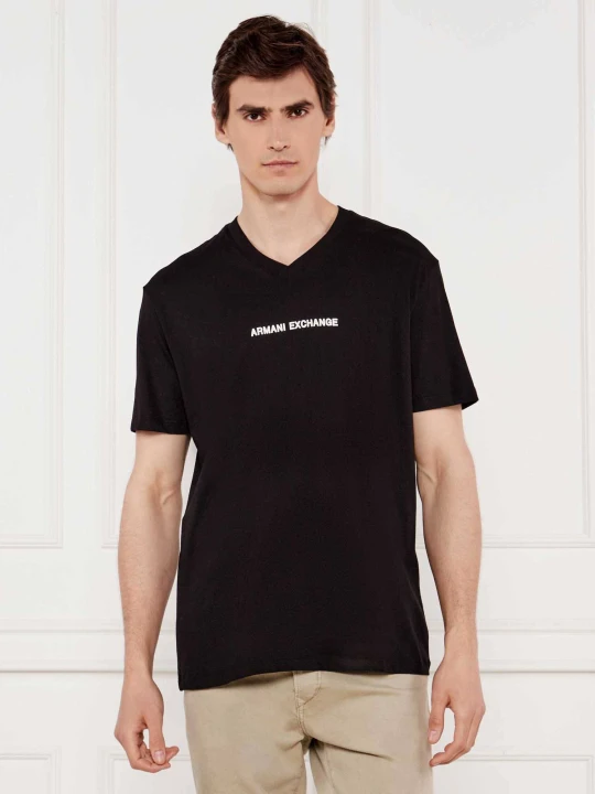 Zdjęcie produktu Armani Exchange T-shirt | Regular Fit czarny