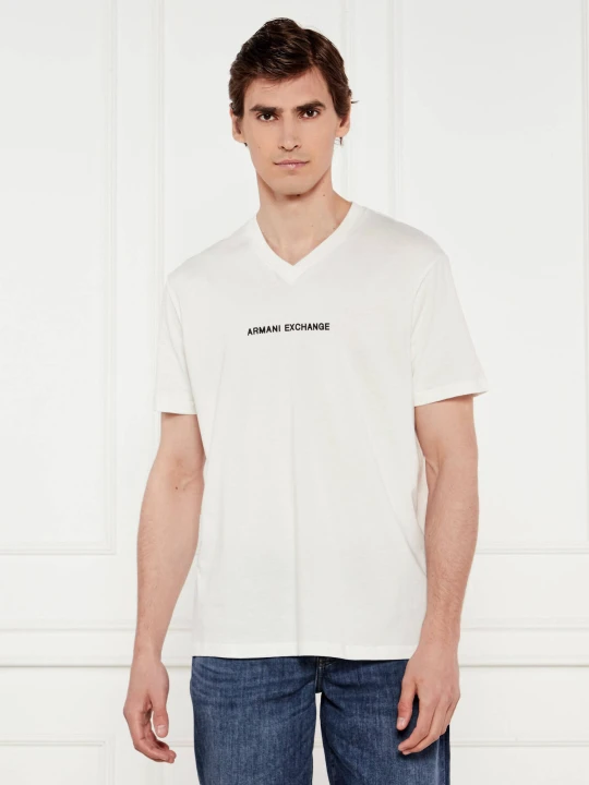 Zdjęcie produktu Armani Exchange T-shirt | Regular Fit ecru