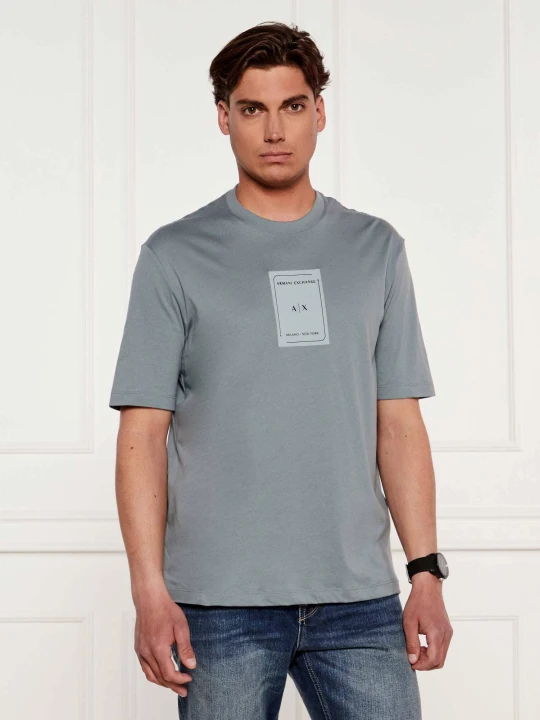 Zdjęcie produktu Armani Exchange T-shirt | Regular Fit turkusowy