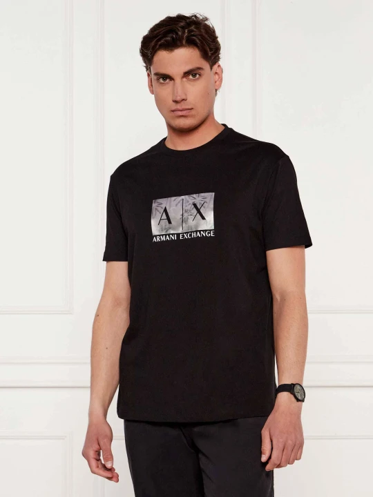 Zdjęcie produktu Armani Exchange T-shirt | Regular Fit czarny