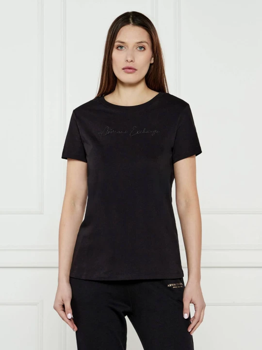 Zdjęcie produktu Armani Exchange T-shirt | Regular Fit czarny