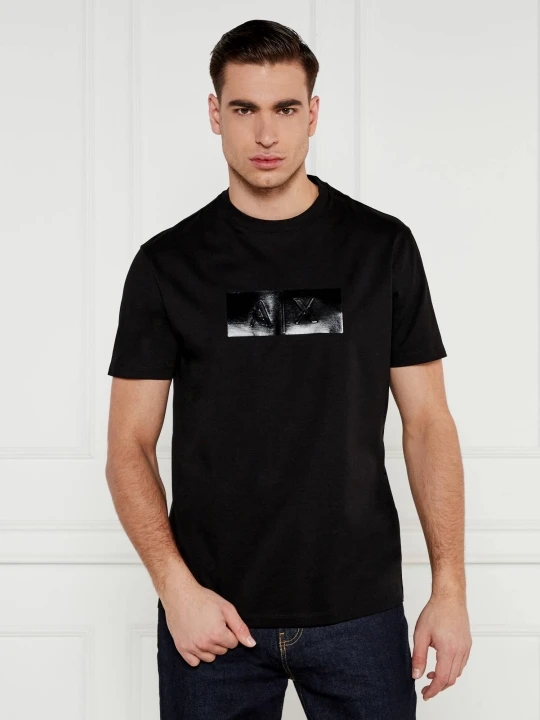 Zdjęcie produktu Armani Exchange T-shirt | Regular Fit czarny