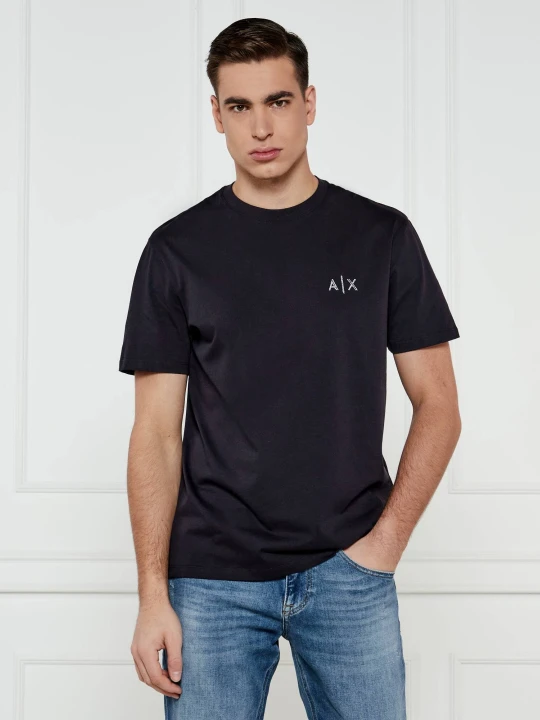 Zdjęcie produktu Armani Exchange T-shirt | Regular Fit granatowy