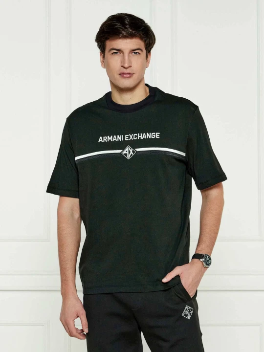 Zdjęcie produktu Armani Exchange T-shirt | Regular Fit zielony