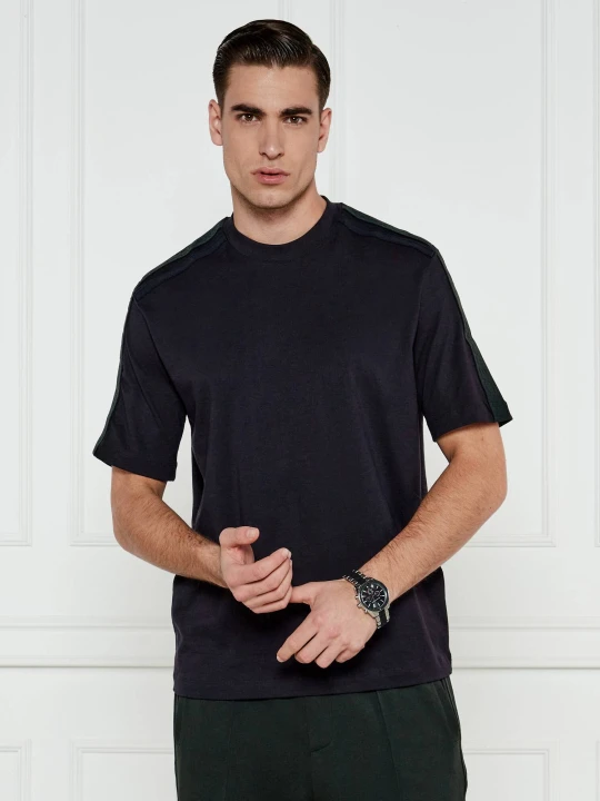 Zdjęcie produktu Armani Exchange T-shirt | Regular Fit granatowy