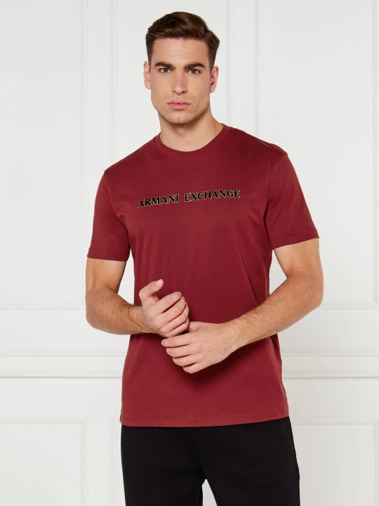 Zdjęcie produktu Armani Exchange T-shirt | Regular Fit bordowy