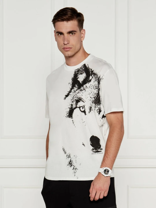 Zdjęcie produktu Armani Exchange T-shirt | Regular Fit biały