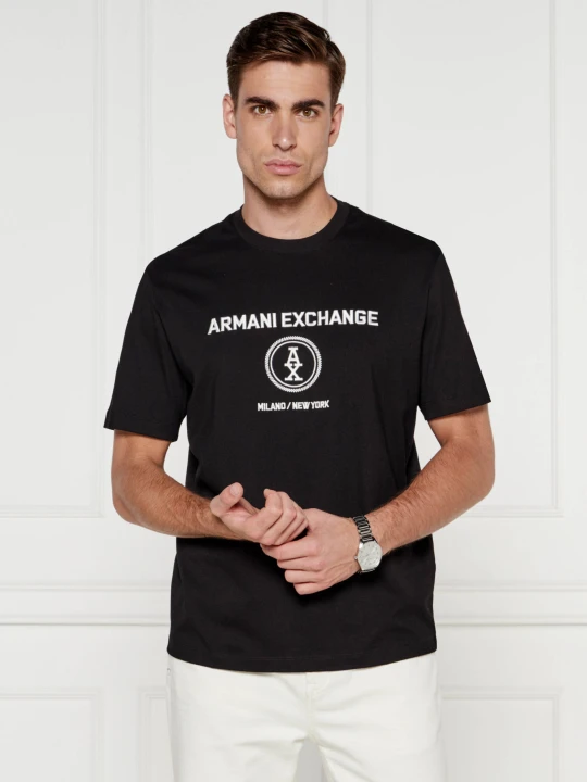Zdjęcie produktu Armani Exchange T-shirt | Regular Fit czarny