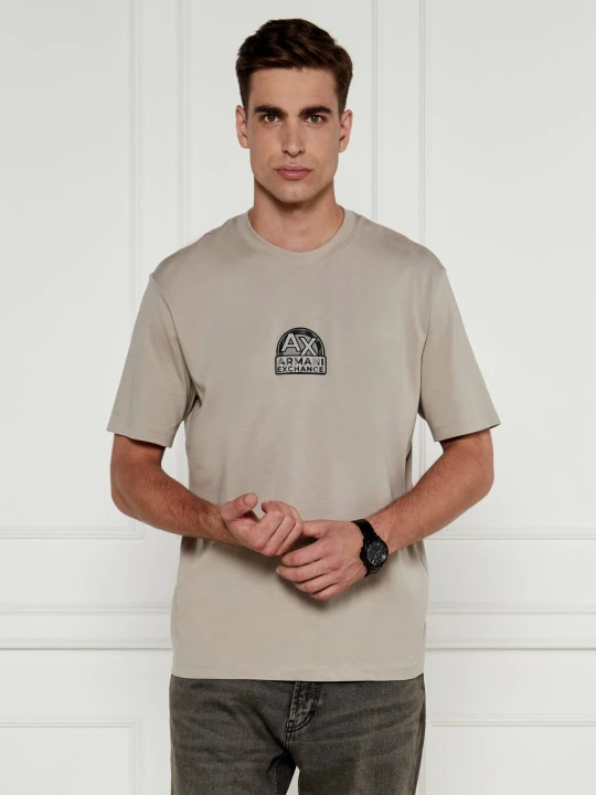 Zdjęcie produktu Armani Exchange T-shirt | Regular Fit beżowy