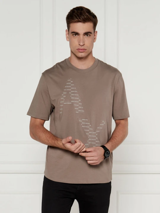 Zdjęcie produktu Armani Exchange T-shirt | Regular Fit brązowy