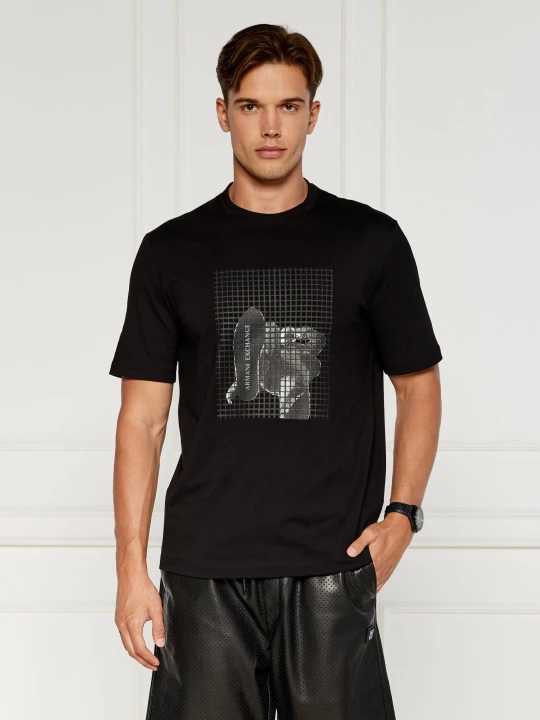 Zdjęcie produktu Armani Exchange T-shirt | Regular Fit czarny