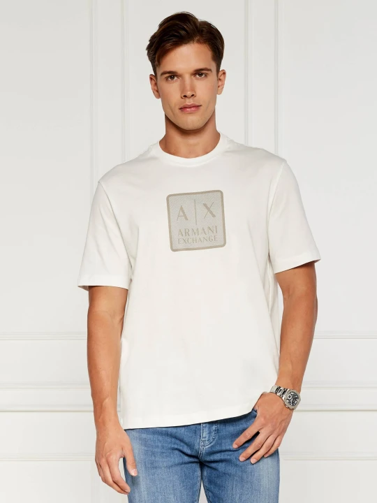 Zdjęcie produktu Armani Exchange T-shirt | Regular Fit ecru