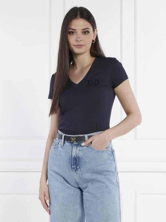 Zdjęcie produktu Armani Exchange T-shirt | Regular Fit granatowy