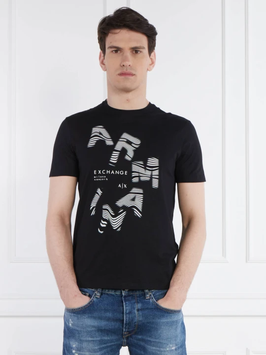 Zdjęcie produktu Armani Exchange T-shirt | Regular Fit czarny