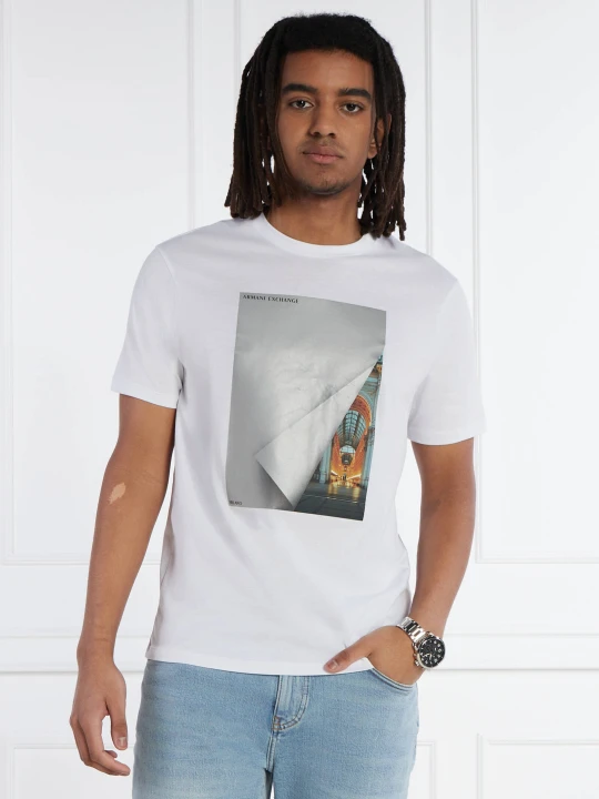 Zdjęcie produktu Armani Exchange T-shirt | Regular Fit biały