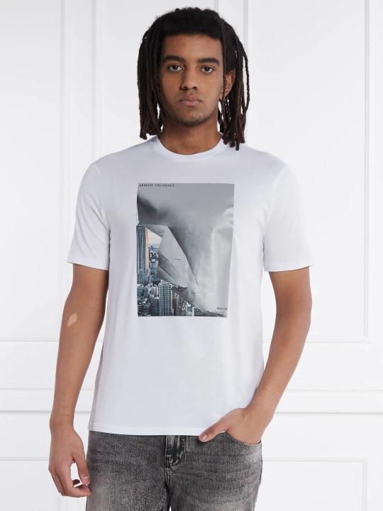 Zdjęcie produktu Armani Exchange T-shirt | Regular Fit biały
