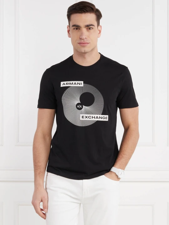 Zdjęcie produktu Armani Exchange T-shirt | Regular Fit czarny