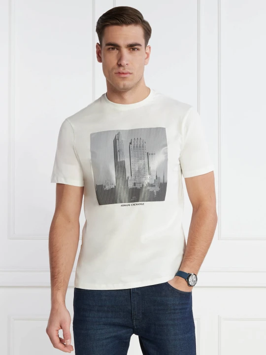 Zdjęcie produktu Armani Exchange T-shirt | Regular Fit biały