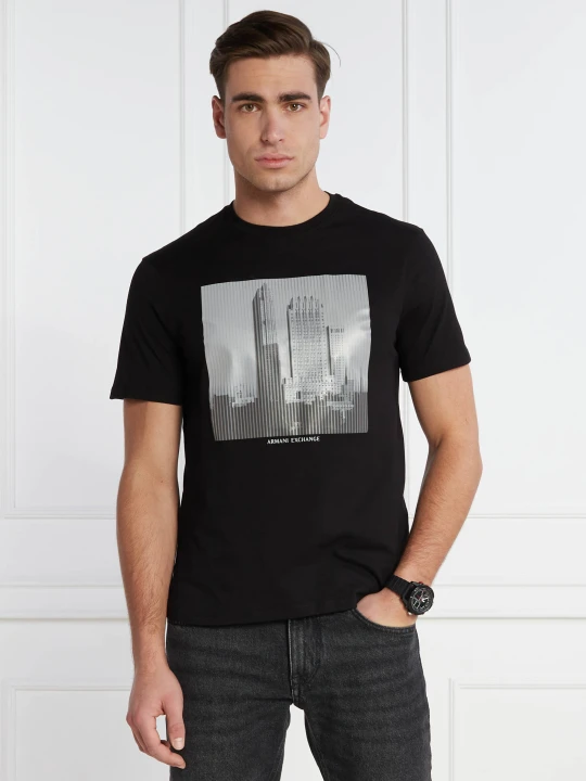 Zdjęcie produktu Armani Exchange T-shirt | Regular Fit czarny