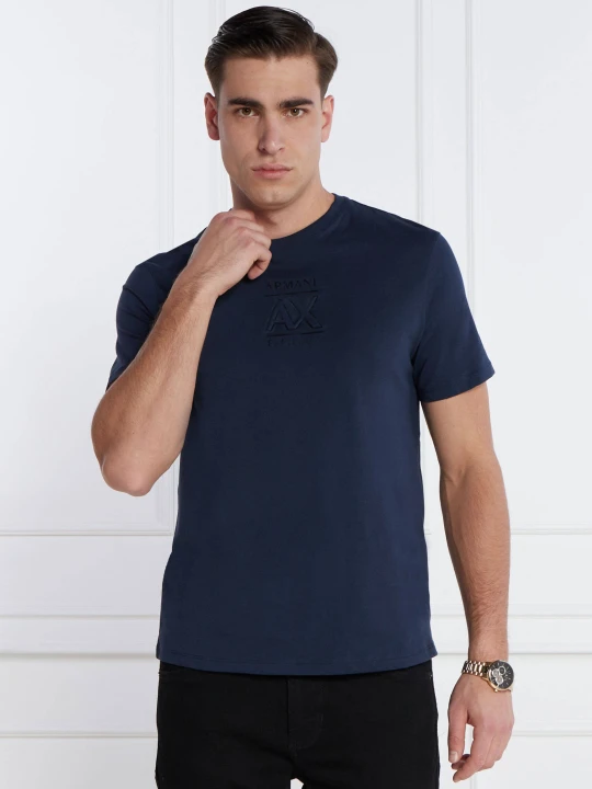 Zdjęcie produktu Armani Exchange T-shirt | Regular Fit granatowy