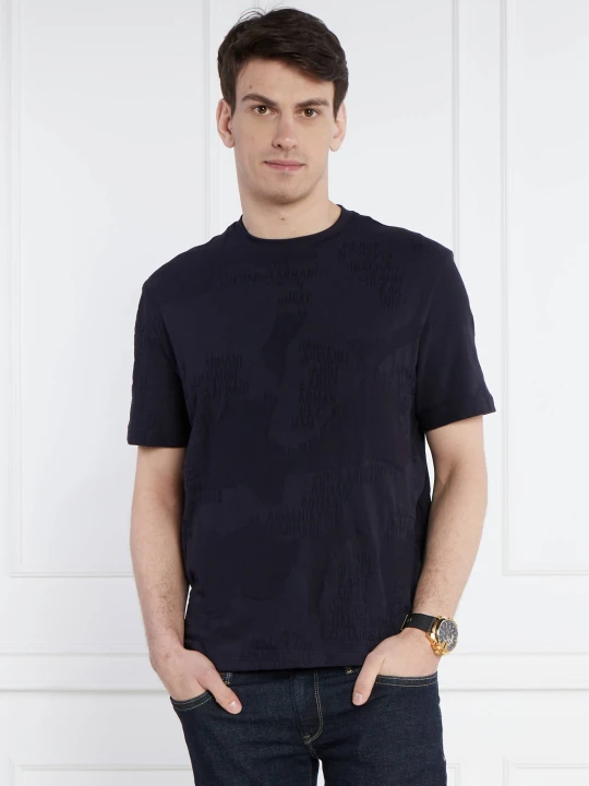 Zdjęcie produktu Armani Exchange T-shirt | Regular Fit granatowy