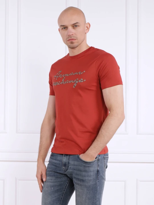 Zdjęcie produktu Armani Exchange T-shirt | Regular Fit czerwony