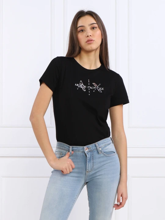 Zdjęcie produktu Armani Exchange T-shirt | Regular Fit czarny