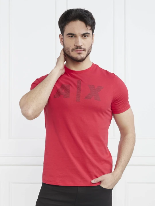 Zdjęcie produktu Armani Exchange T-shirt | Regular Fit czerwony