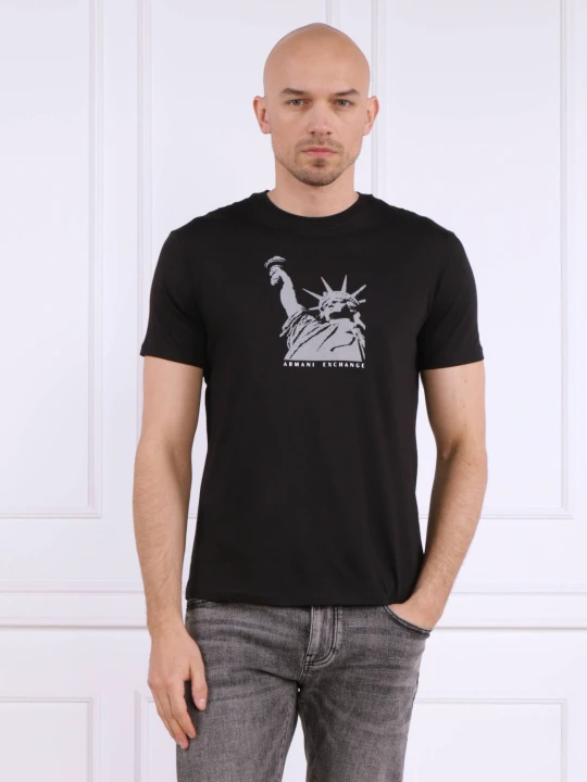 Zdjęcie produktu Armani Exchange T-shirt | Regular Fit czarny