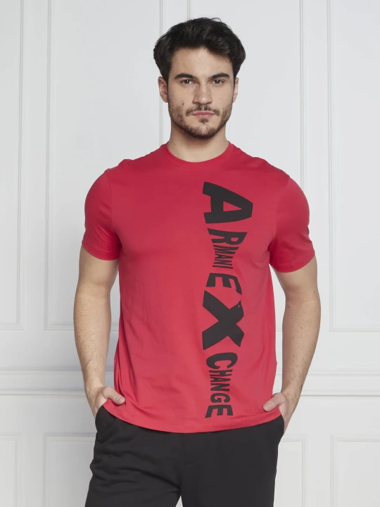 Zdjęcie produktu Armani Exchange T-shirt | Regular Fit czerwony