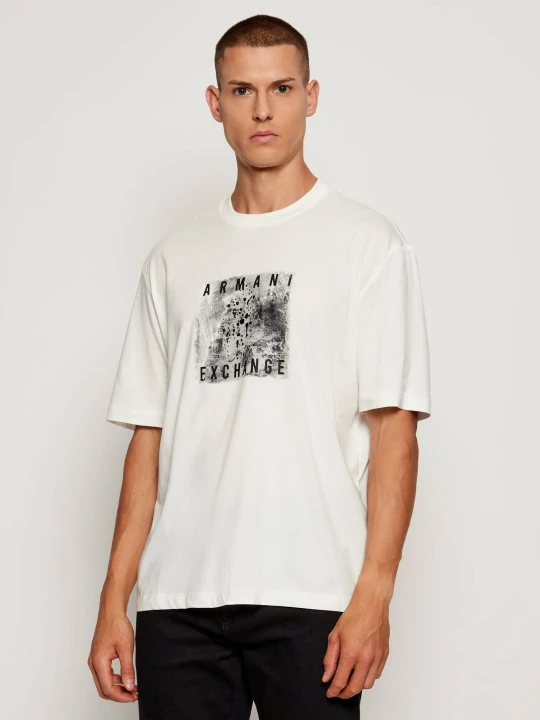 Zdjęcie produktu Armani Exchange T-shirt | Regular Fit biały