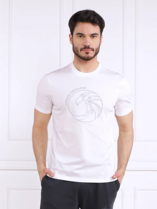 Zdjęcie produktu Armani Exchange T-shirt | Regular Fit biały