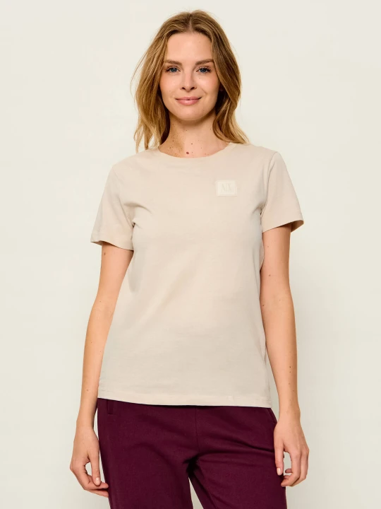 Zdjęcie produktu Armani Exchange T-shirt | Regular Fit beżowy
