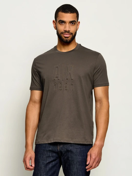 Zdjęcie produktu Armani Exchange T-shirt | Regular Fit brązowy