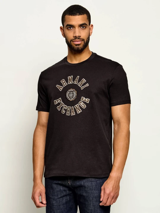 Zdjęcie produktu Armani Exchange T-shirt | Regular Fit brązowy