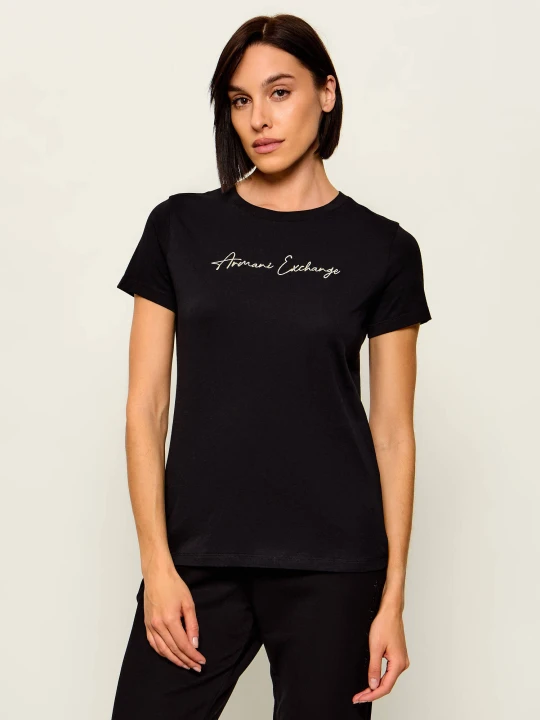 Zdjęcie produktu Armani Exchange T-shirt | Regular Fit czarny
