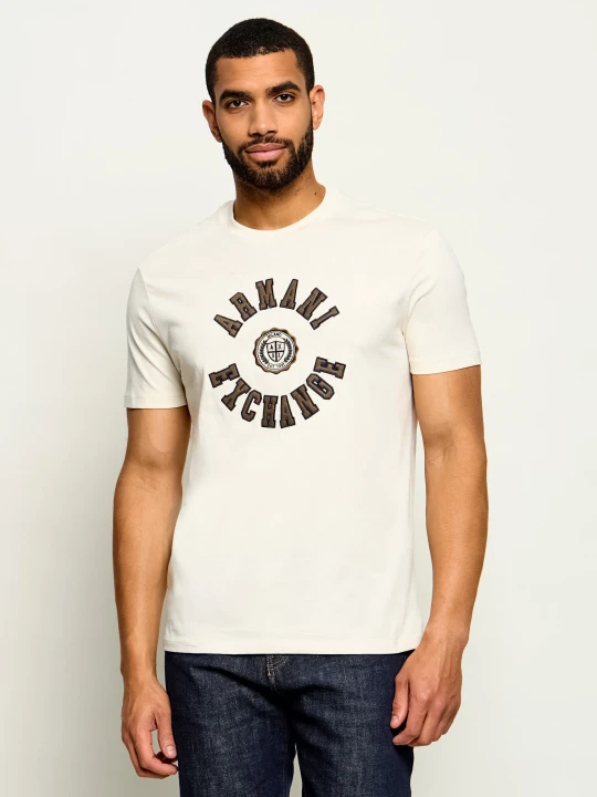 Zdjęcie produktu Armani Exchange T-shirt | Regular Fit ecru