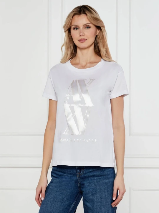 Zdjęcie produktu Armani Exchange T-shirt | Relaxed fit biały