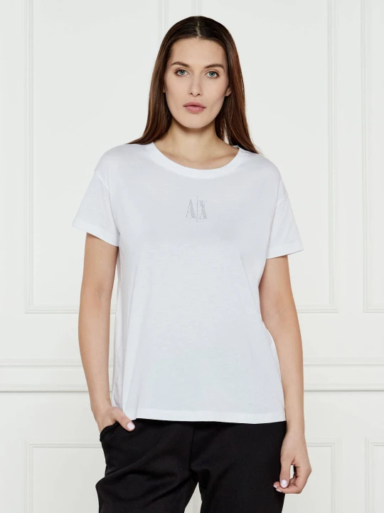 Zdjęcie produktu Armani Exchange T-shirt | Relaxed fit biały